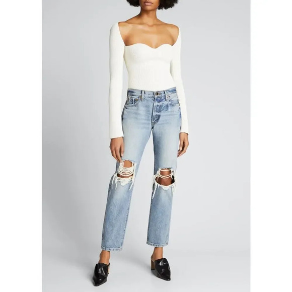 Khaite The Kyle Jeans Portland Size 25 - Picture 3 of 8